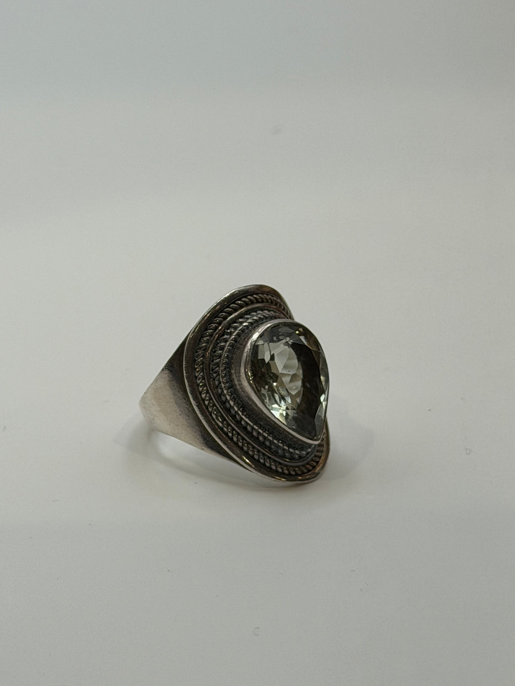 .925 Stone Ring Size 8