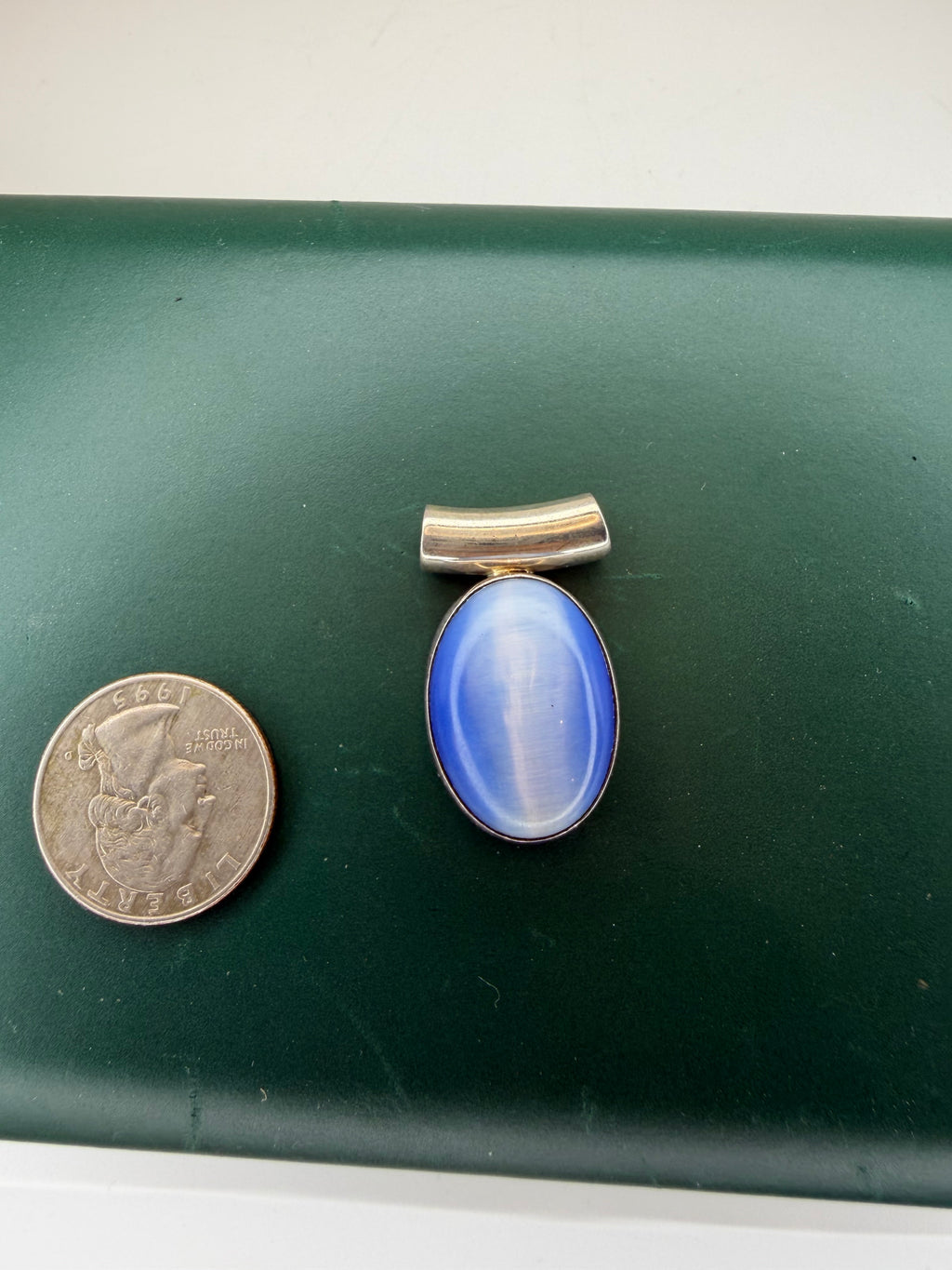 .925 Cat Eye Pendant
