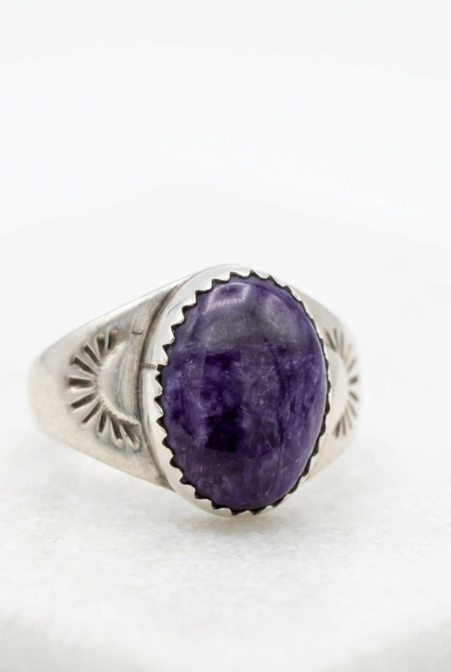 .925 Purple Stone Ring (8)