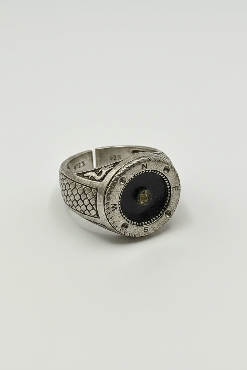 .925 Compass Ring 8