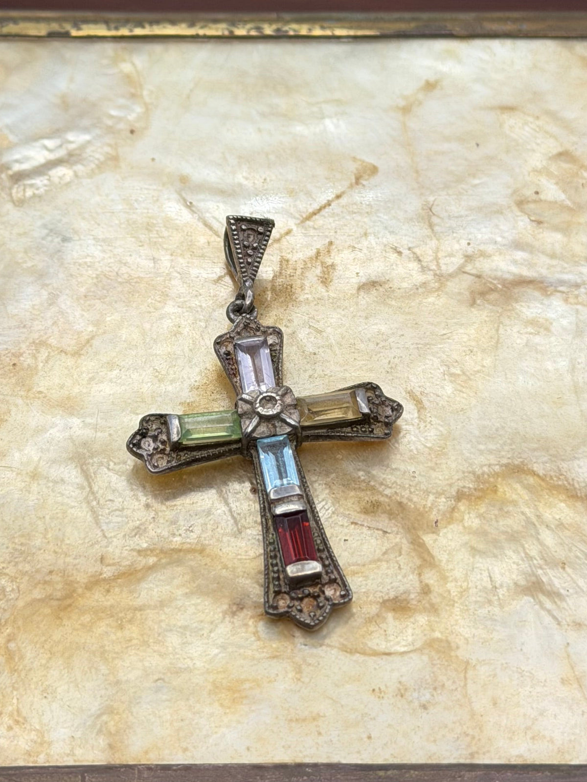 .925 Stone Cross