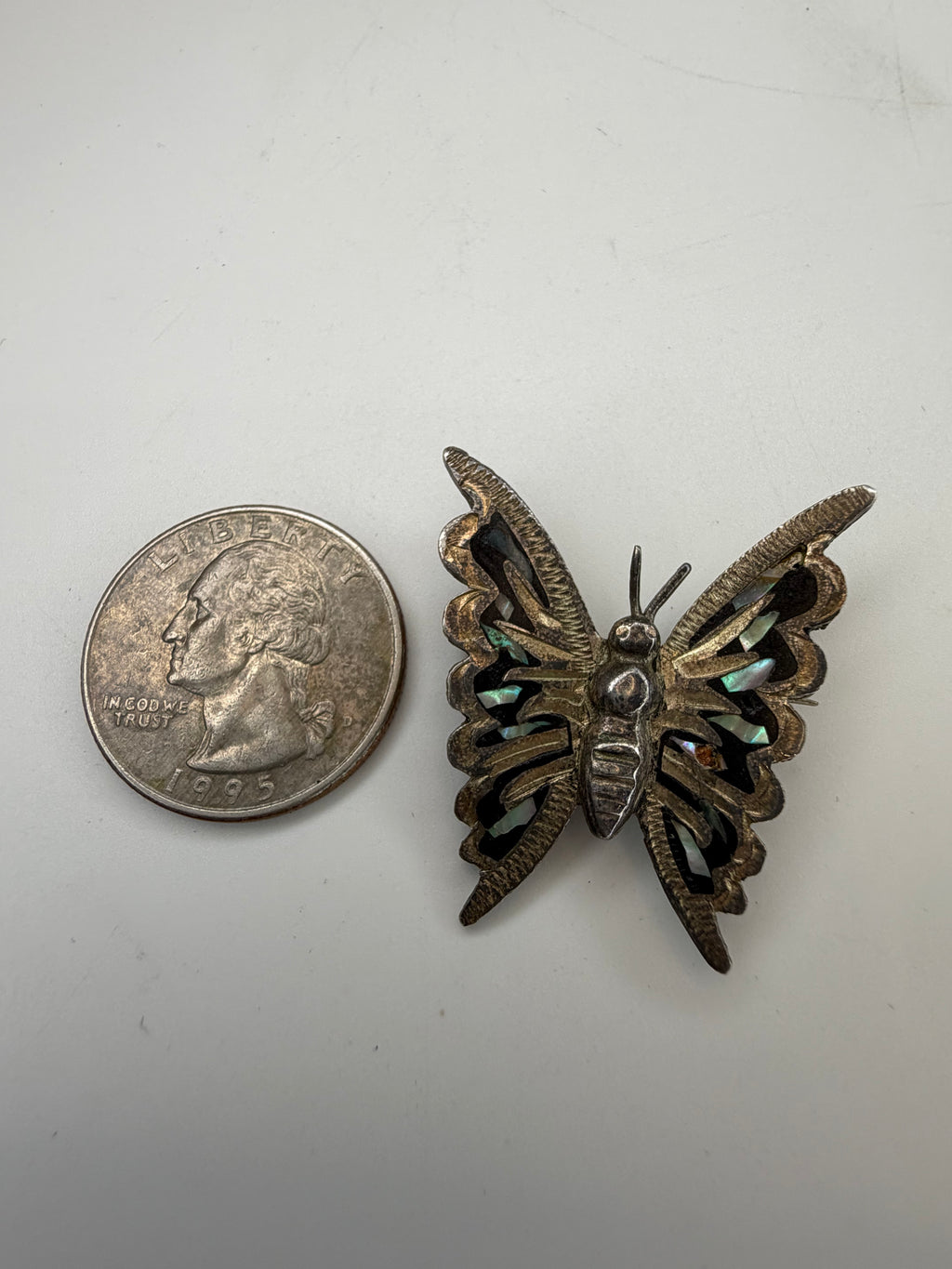 .925 Butterfly Brooch