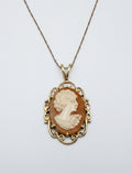 10k Gold Cameo Pendant