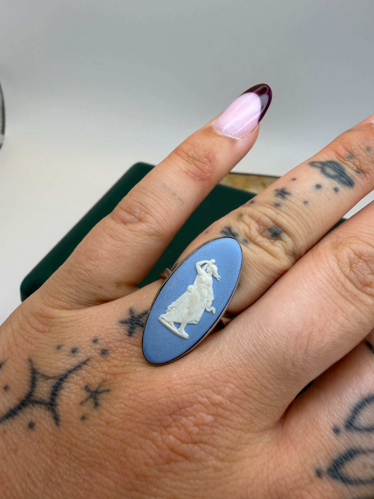 .925 Wedgewood Ring (6.5)