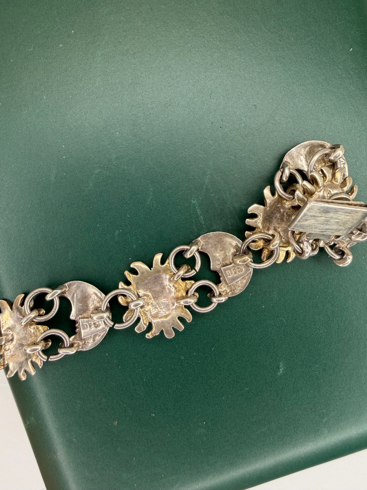 .925 Vintage Sun & Moon Bracelet