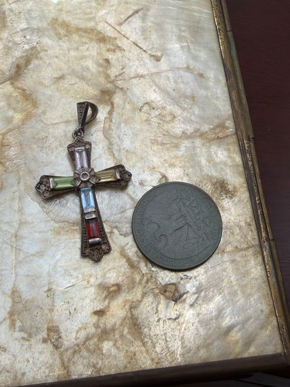 .925 Stone Cross