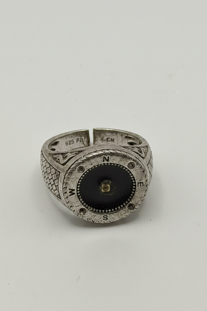 .925 Compass Ring 8