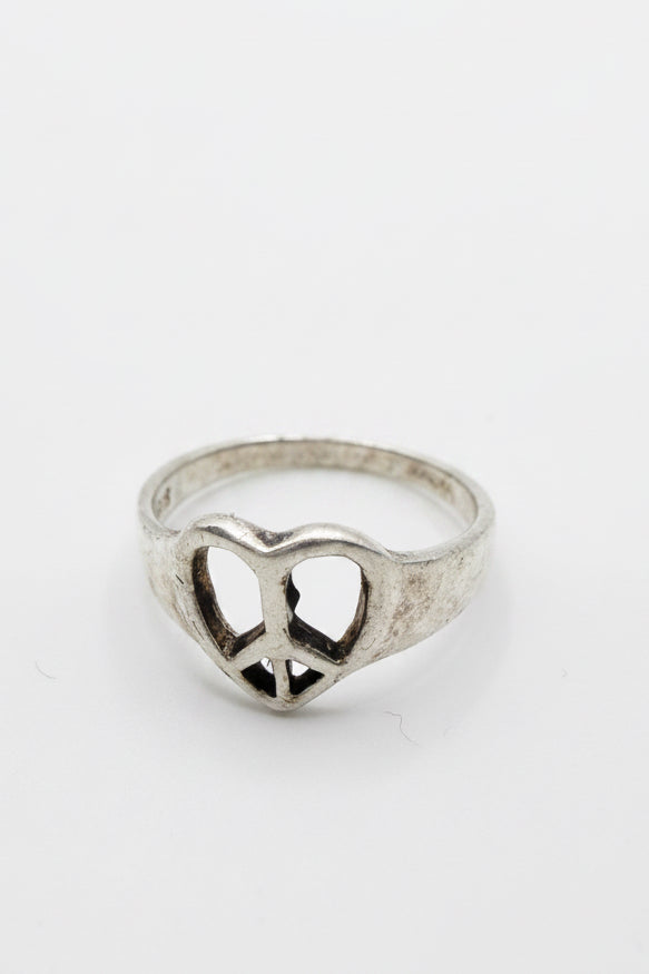 .925 peace heart