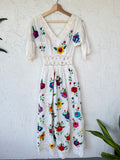 1960/70s Embroidered Dress