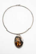 .925 Baltic Amber Collar Necklace