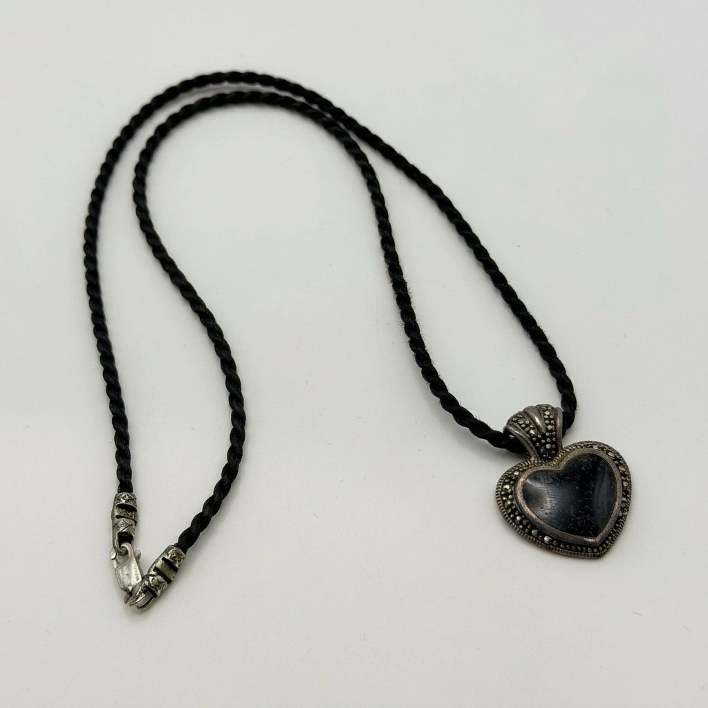 .925 heart pendant