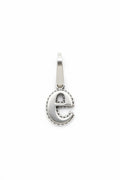 .925 Caviar “e” Charm