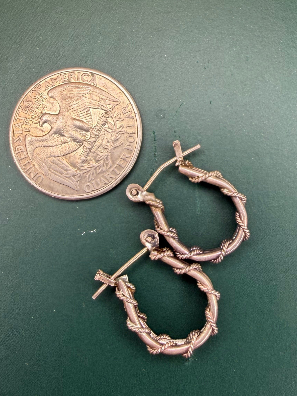 .925 Braided Earring