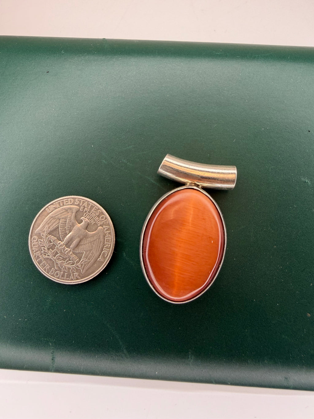 .925 Cat Eye Pendant