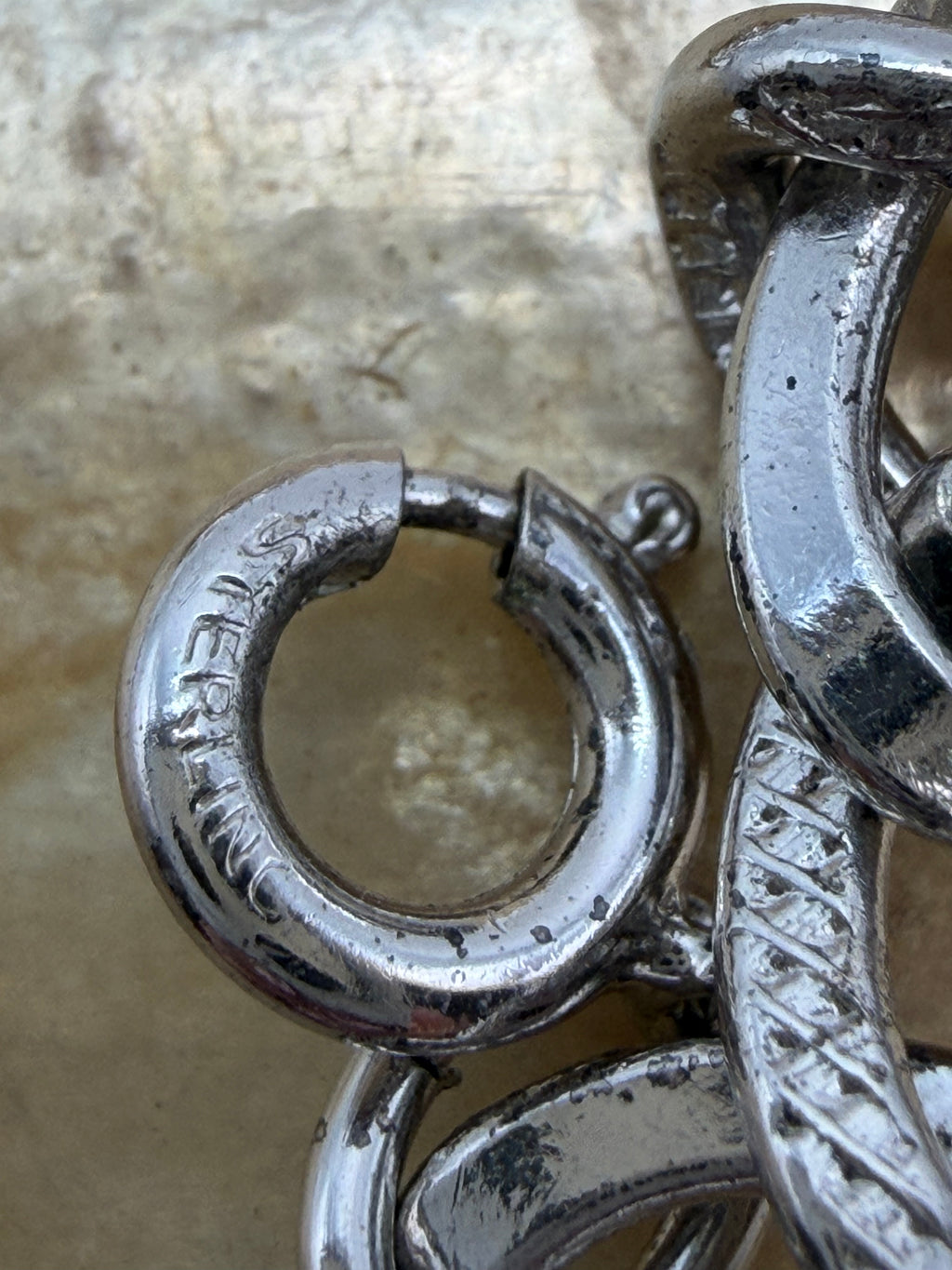 .925 Link Bracelet (7in)