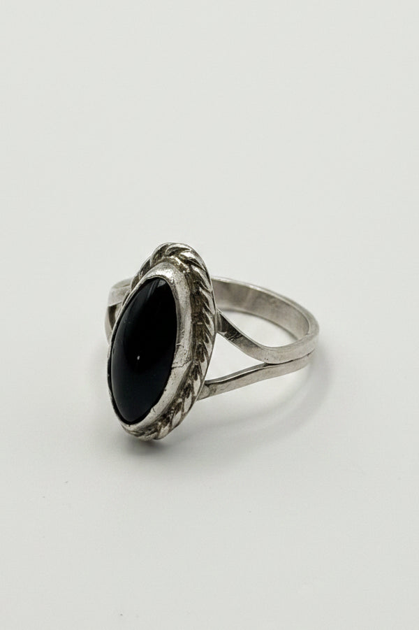 .925 Onyx Ring