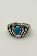 .925 Turquoise Ring Size 5