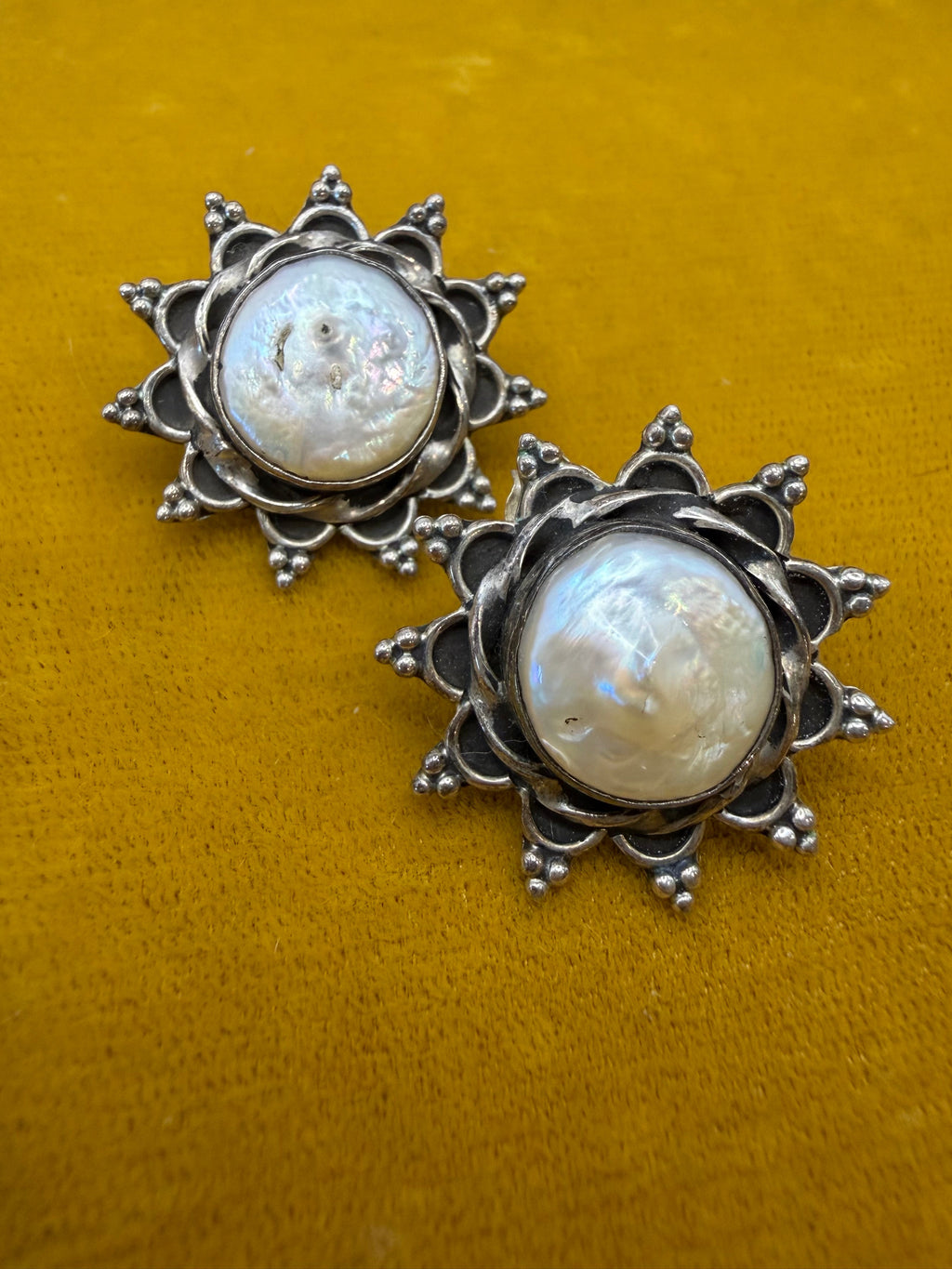 .925 Sun Earring