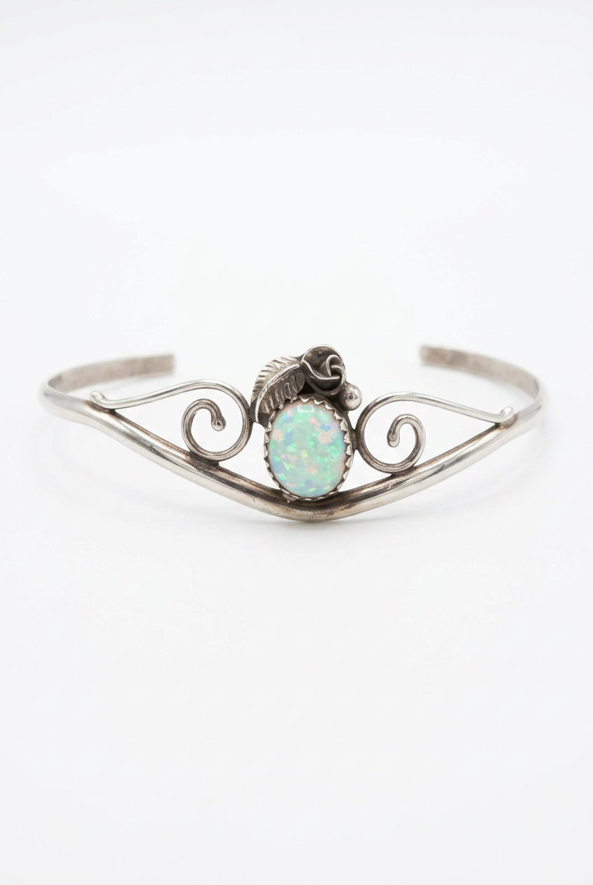 .925 Opal Cuff