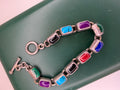 .925 Stone Inlay Bracelet