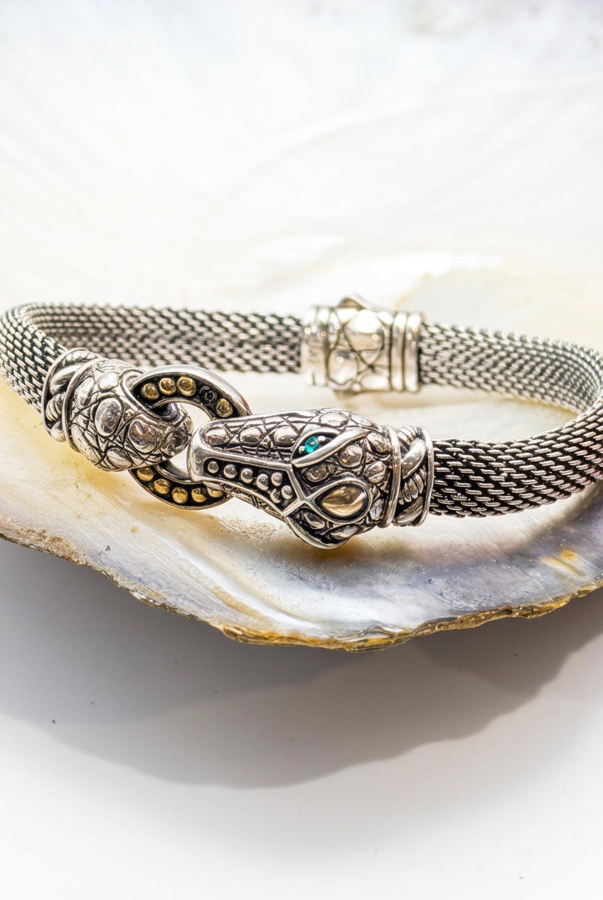 .925 Gator Bite Bracelet