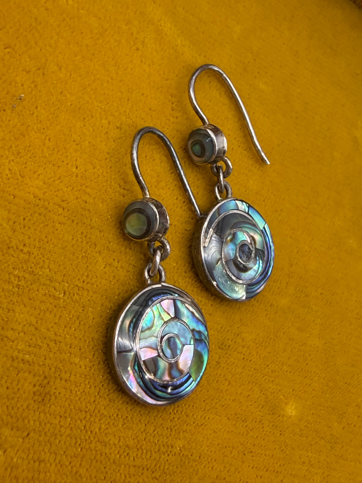 .925 Abalone Dangle