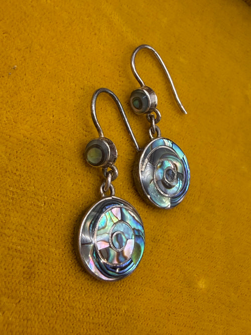 .925 Abalone Dangle