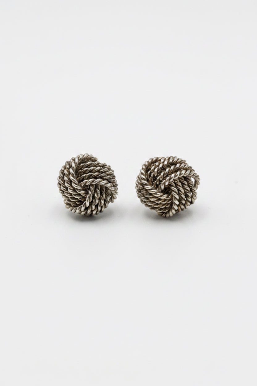T&Co Twist Knot Post .925 Earring