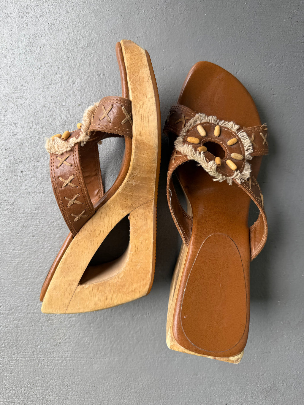 Aldo Wooden Wedges (6)