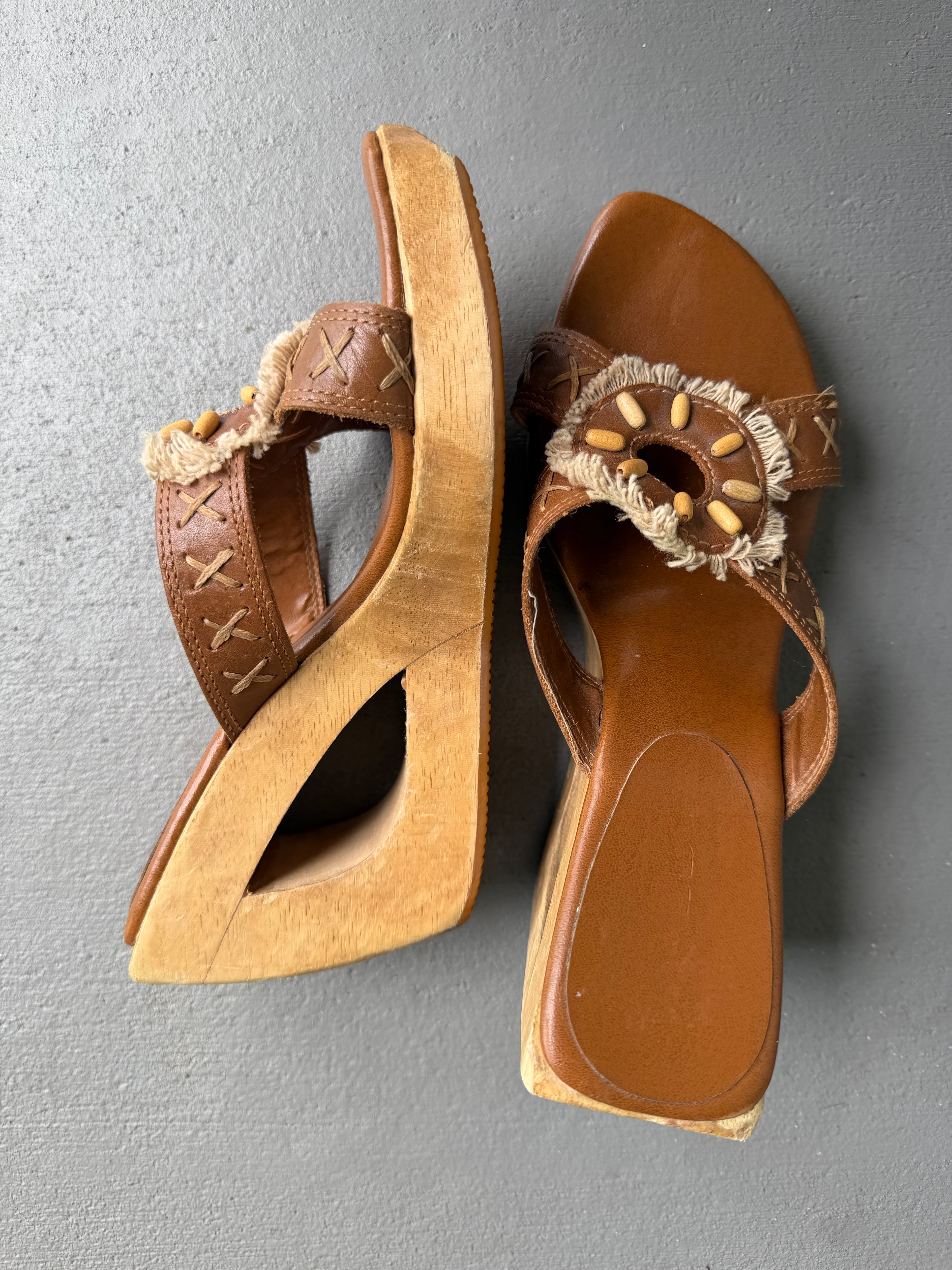 Aldo Wooden Wedges (6)