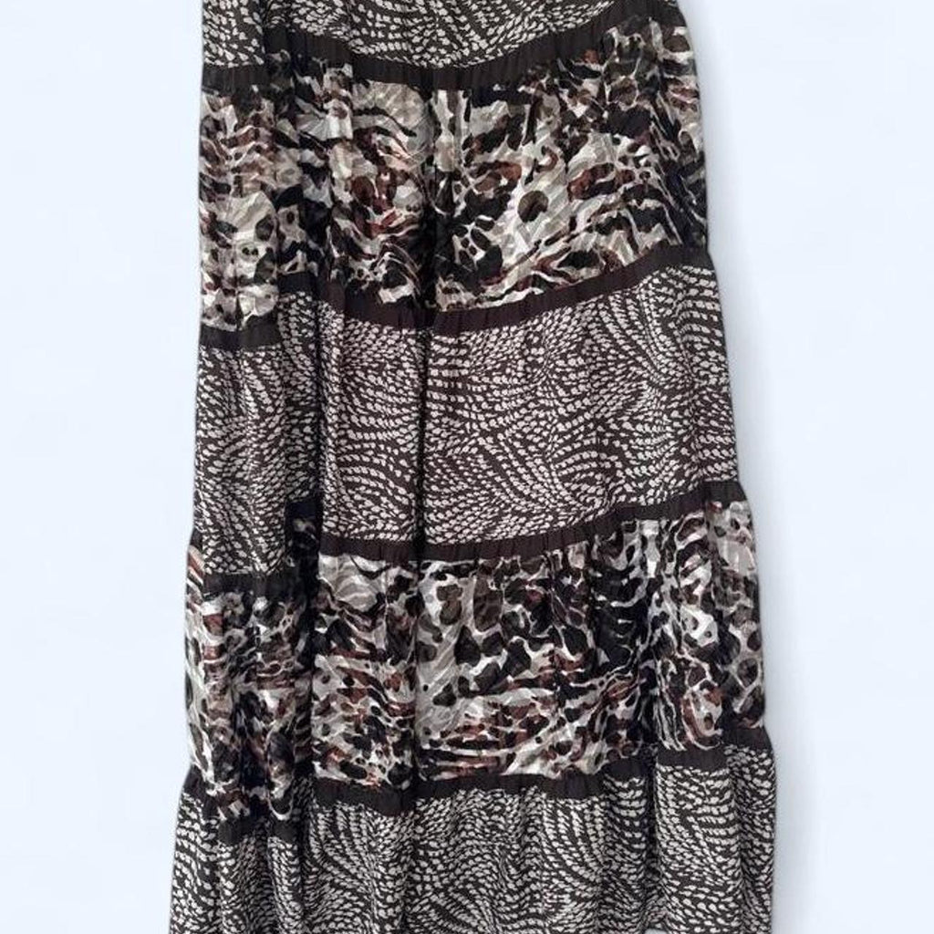 Chico's Women's Brown and Multi Skirt
