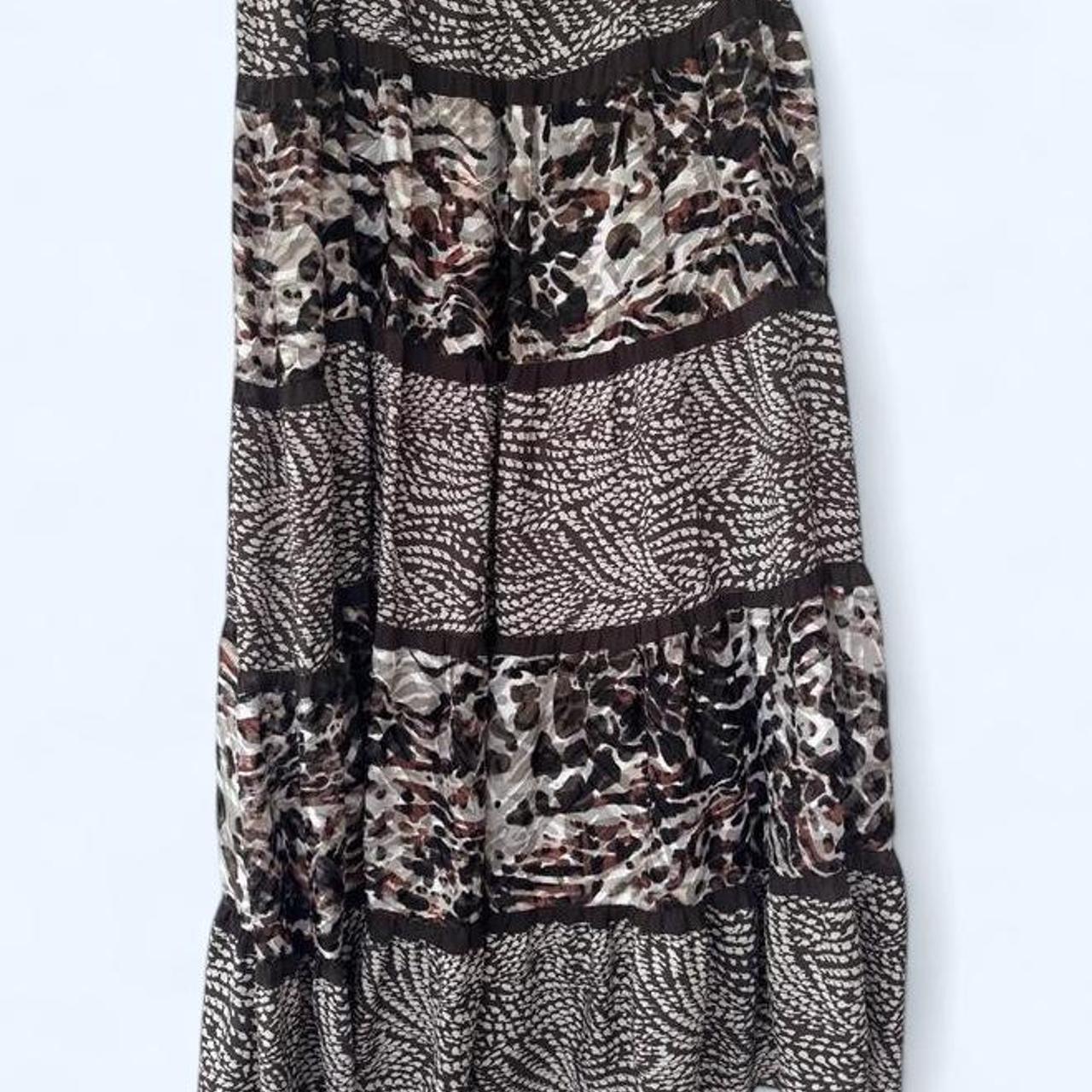 Chico's Women's Brown and Multi Skirt