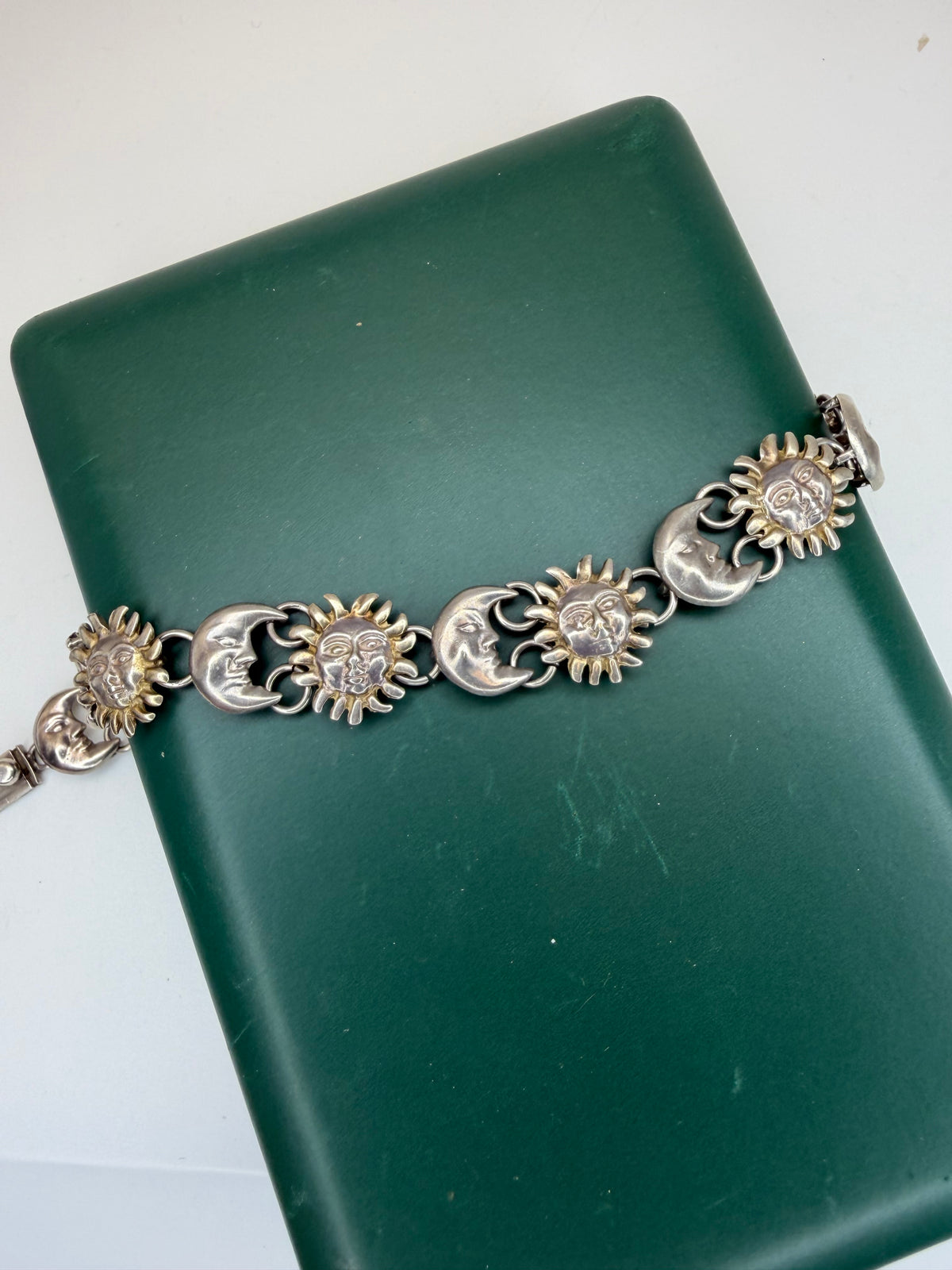 .925 Vintage Sun & Moon Bracelet