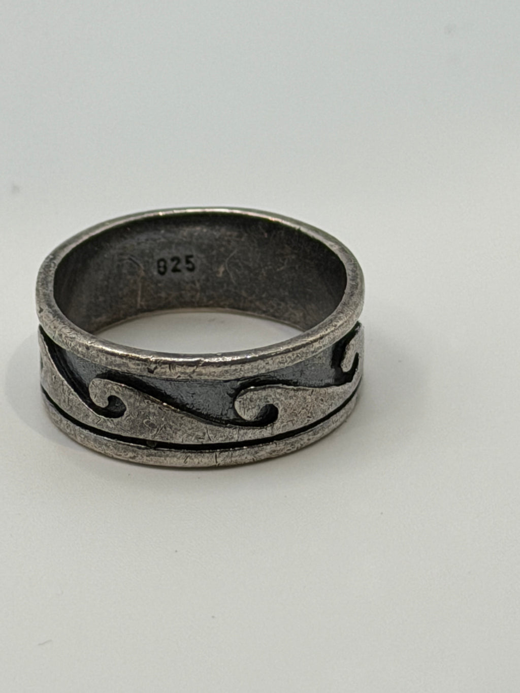 .925 Wave Ring Size 10