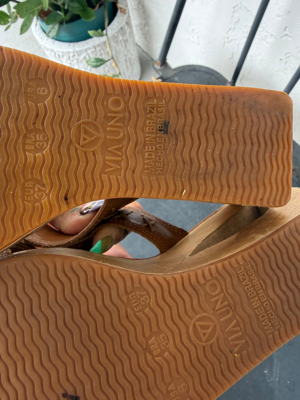 Aldo Wooden Wedges (6)