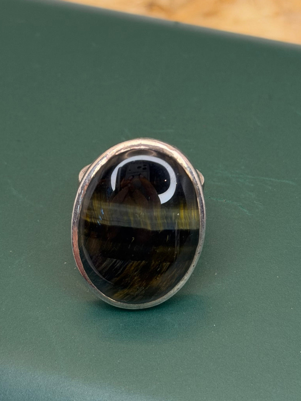 .925 Blue Tigers Eye Ring (8)