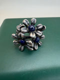 .925 Vintage Daisy Ring (9/10)