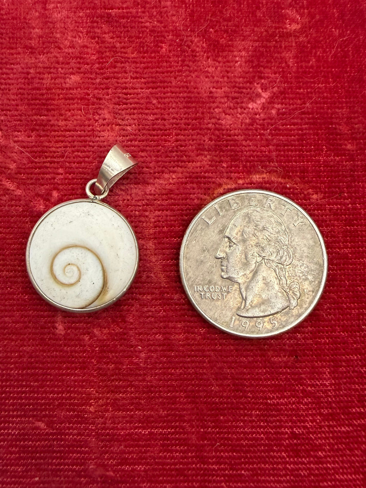 .925 Shell Pendant