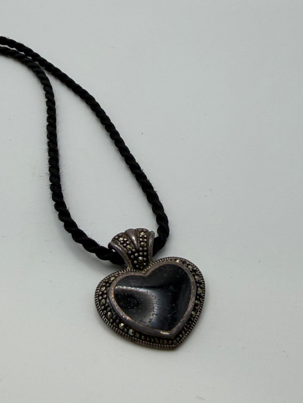 .925 heart pendant