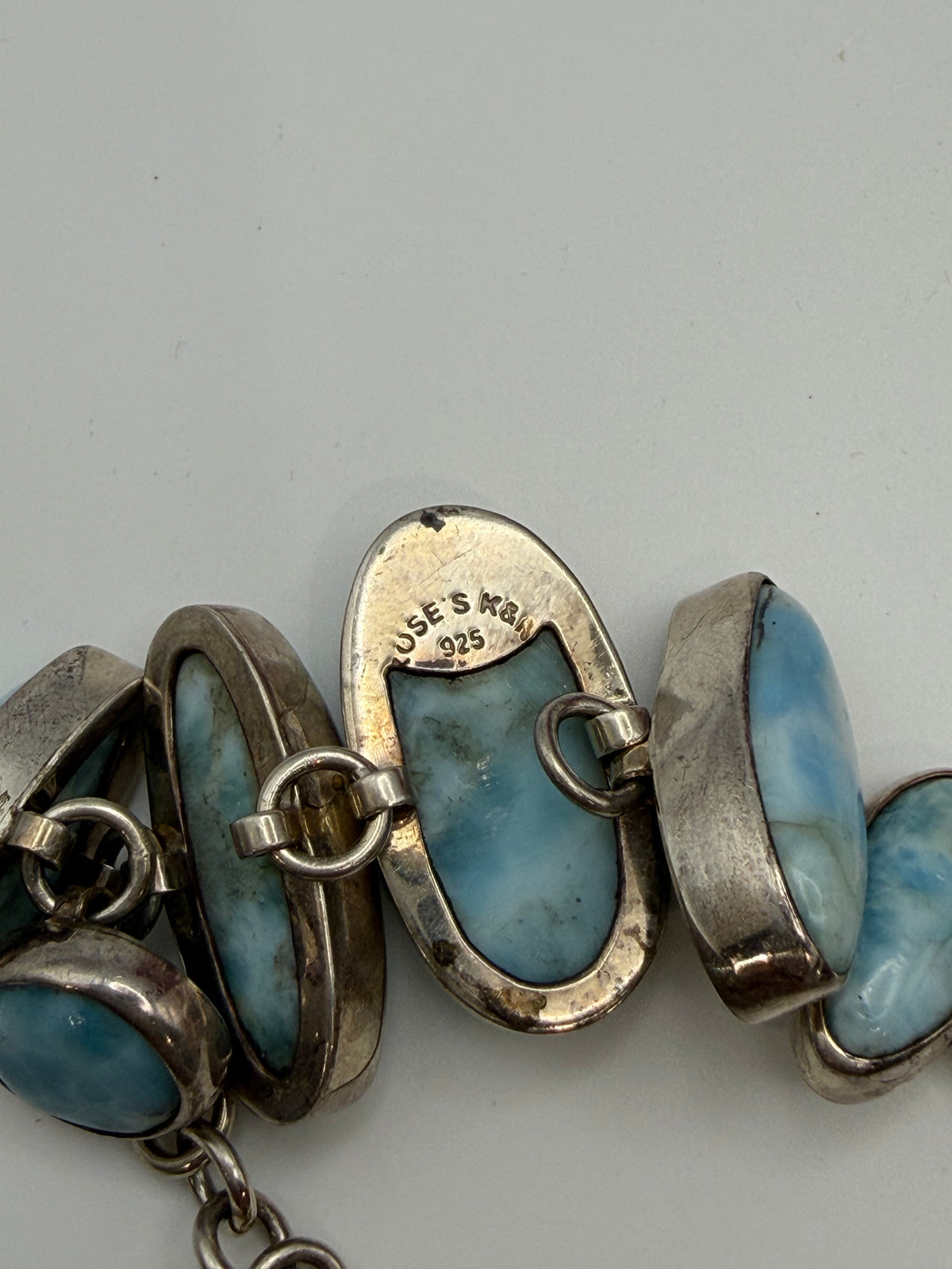 .925 Larimar Bracelet