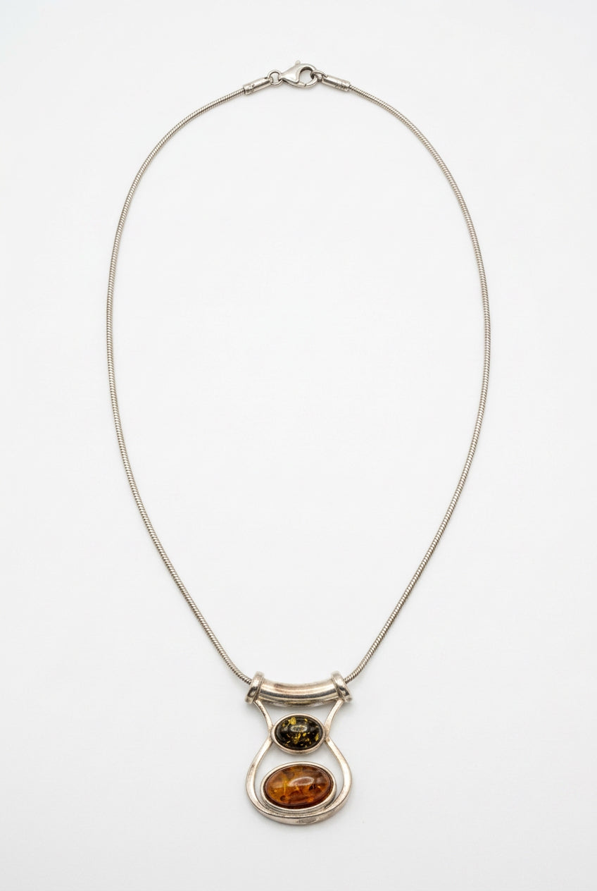 .925 Amber Necklace