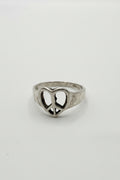 .925 peace heart