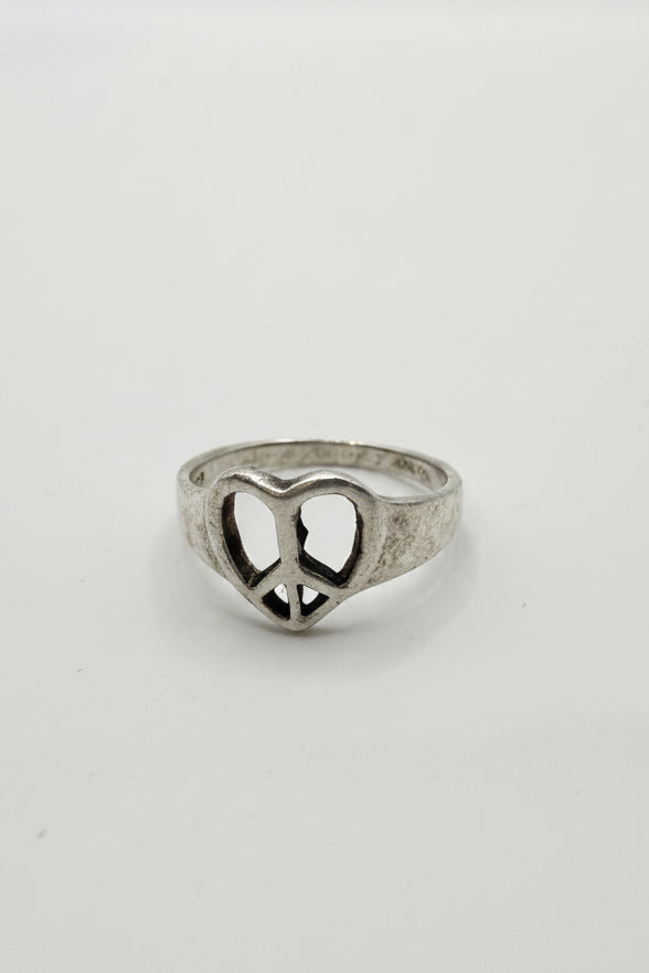.925 peace heart
