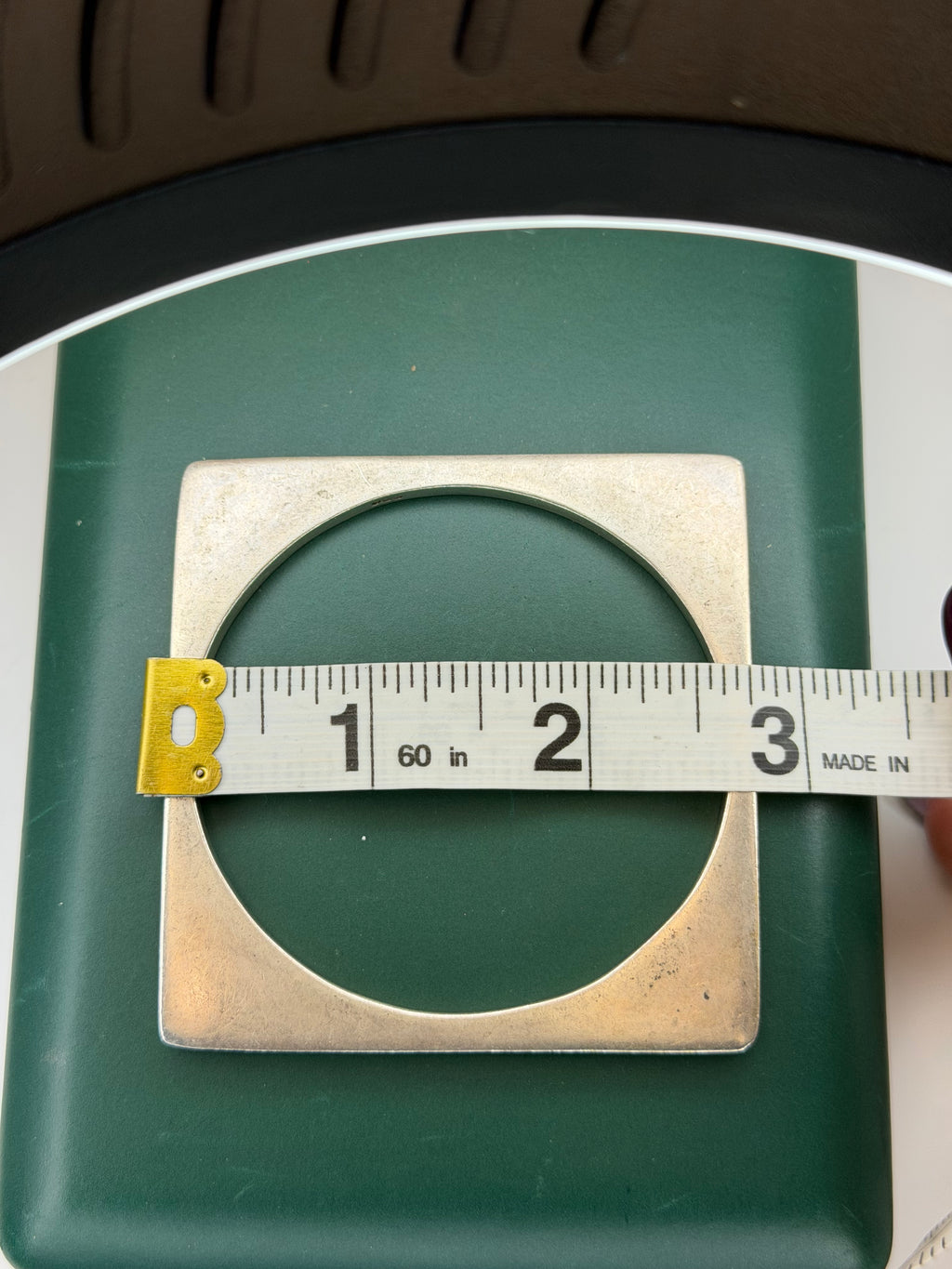 .925 Square Cuff