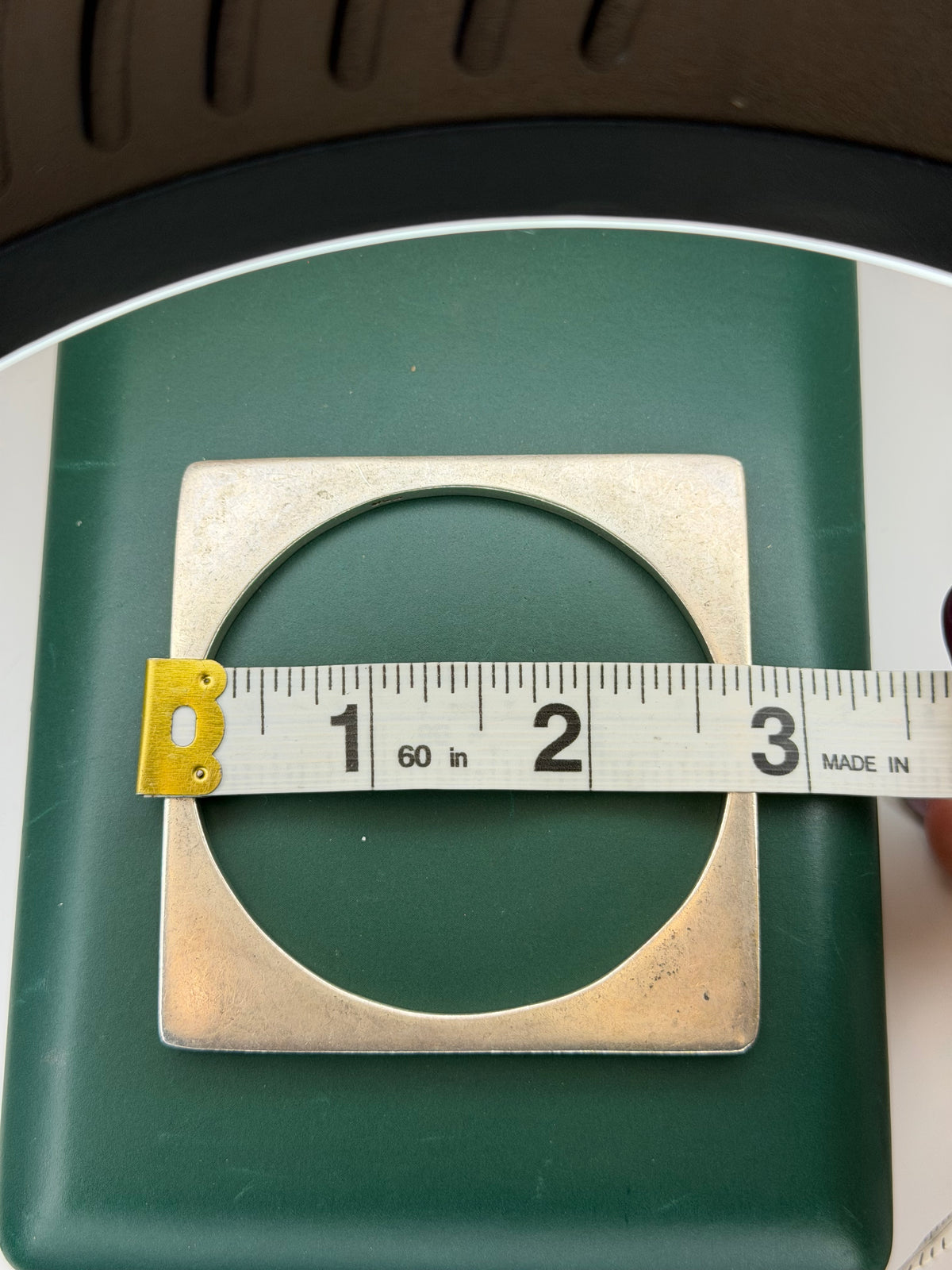 .925 Square Cuff
