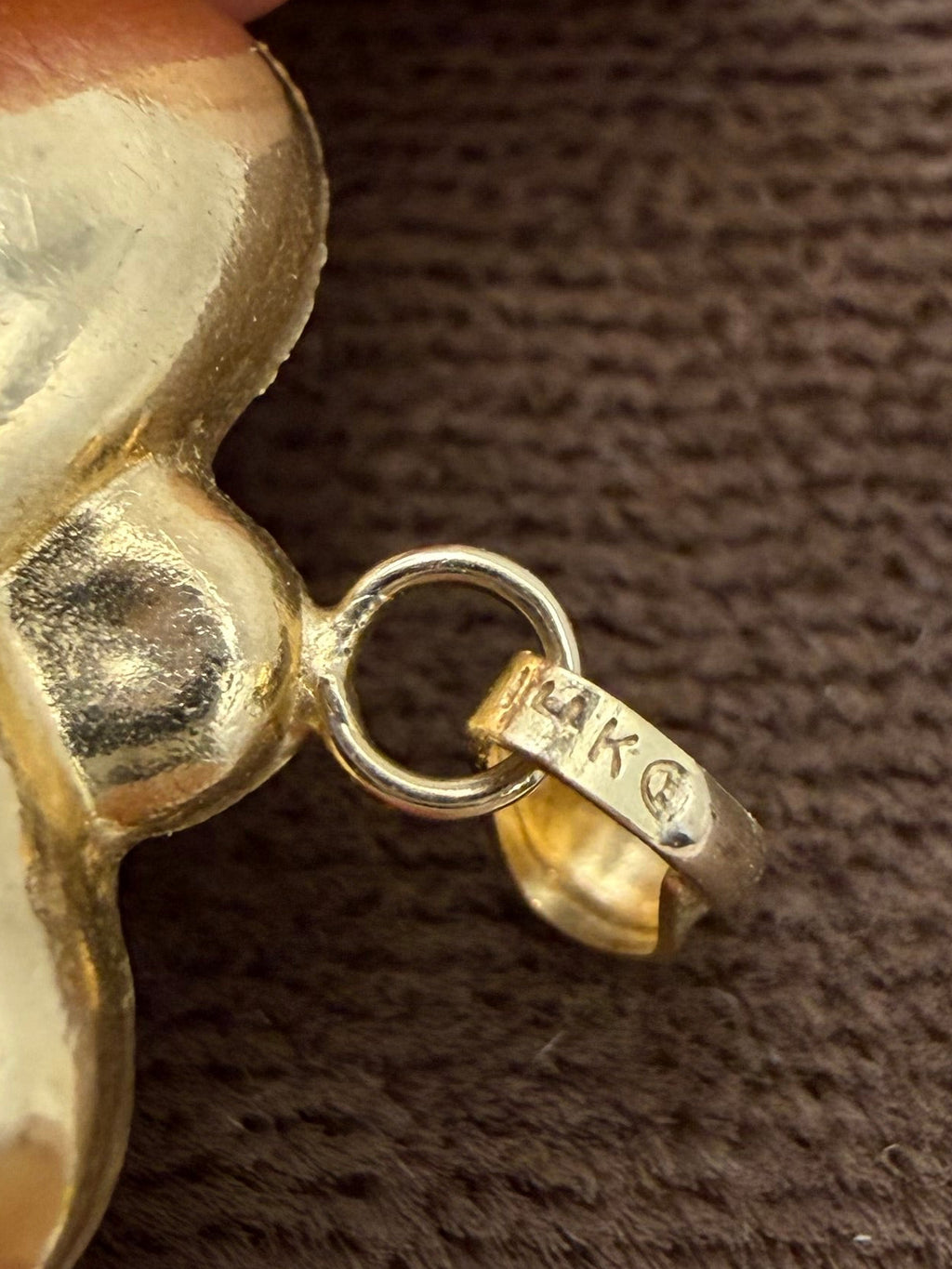 14k Puff Heart Pendant