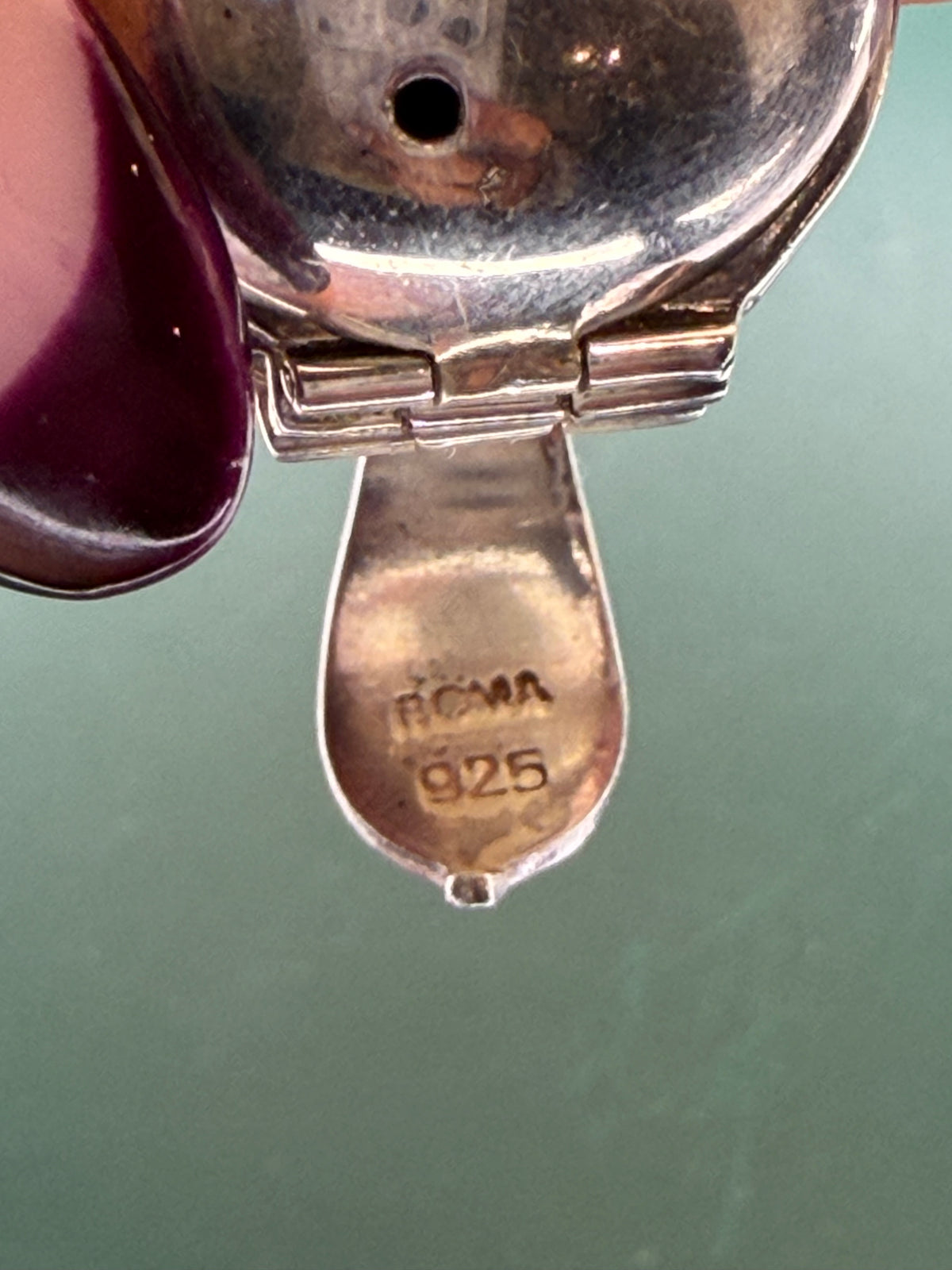 .925 Vintage Ball Locket
