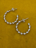 .925 Braided Earring