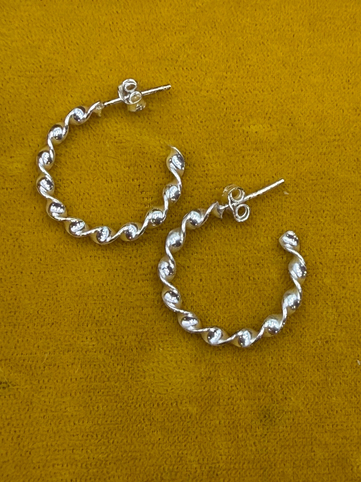 .925 Braided Earring