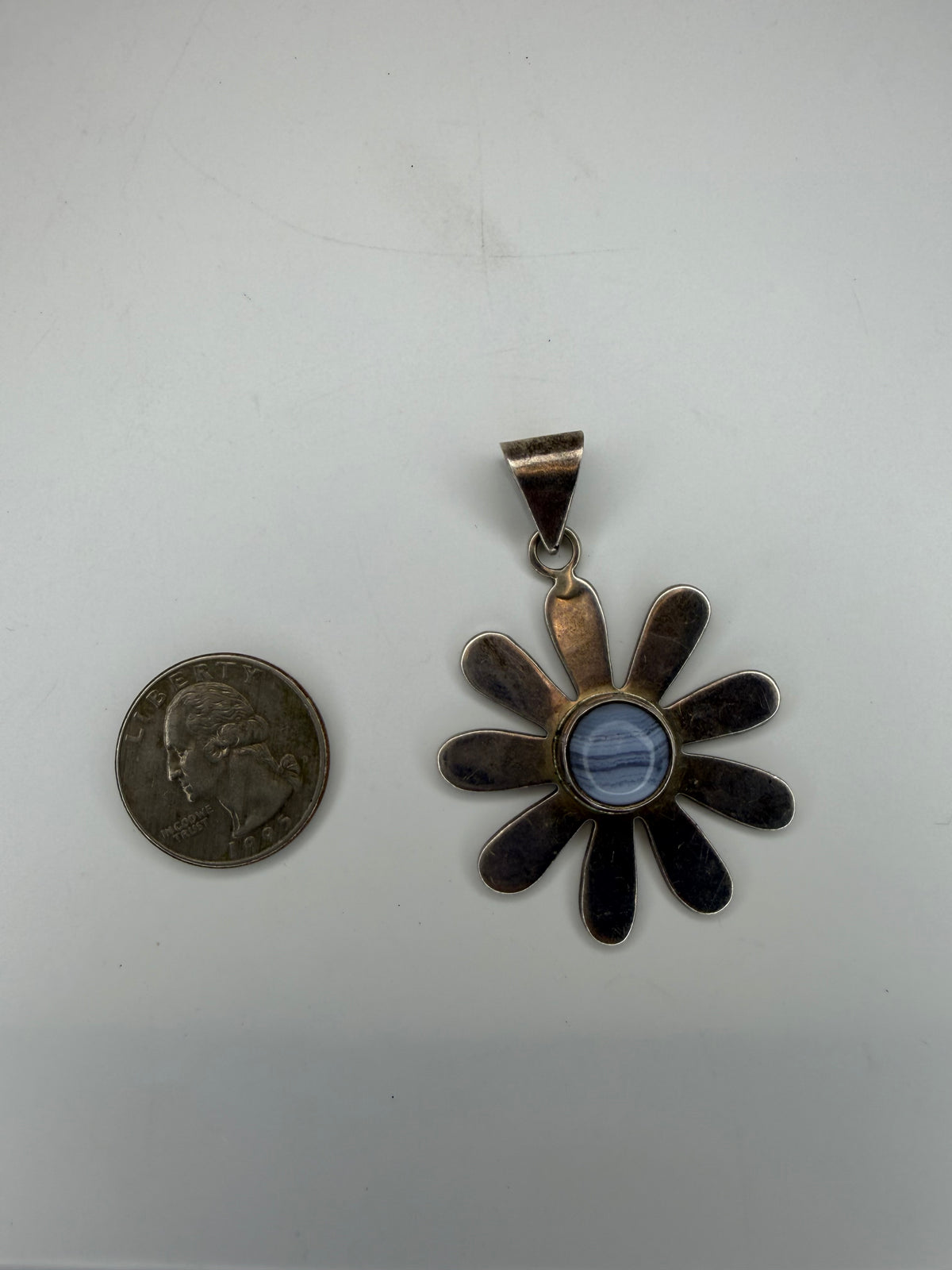 .925 Flower Pendant